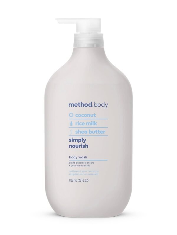 Body Wash, Simply Nourish, Paraben and Phthalate Free, Biodegradable Formula, 28 Oz (Pack of 1)