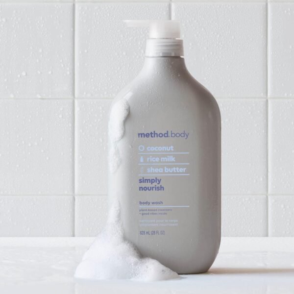 Body Wash, Simply Nourish, Paraben and Phthalate Free, Biodegradable Formula, 28 Oz (Pack of 1) - Image 6