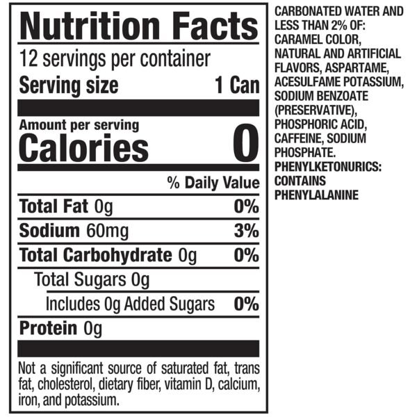 Zero Strawberries and Cream Soda, 12 Fl Oz Cans, 12 Pack - Image 12