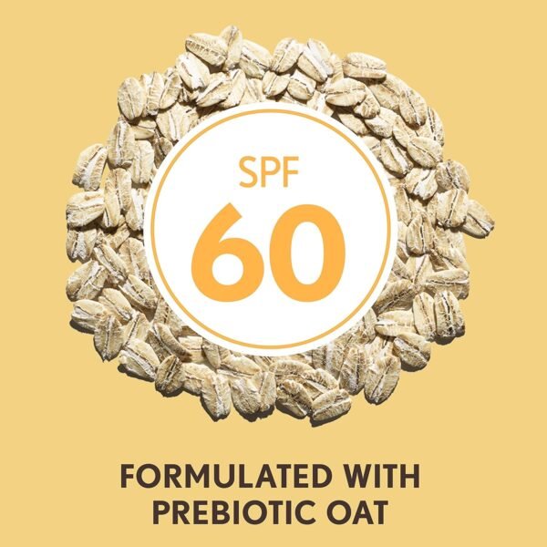 Protect + Hydrate Sunscreen Moisturizing Body Lotion with Broad Spectrum SPF 60 and Prebiotic Oat, Weightless, Paraben, Oxybenzone, and Oil Free Sunscreen, 12 FL OZ - Image 9