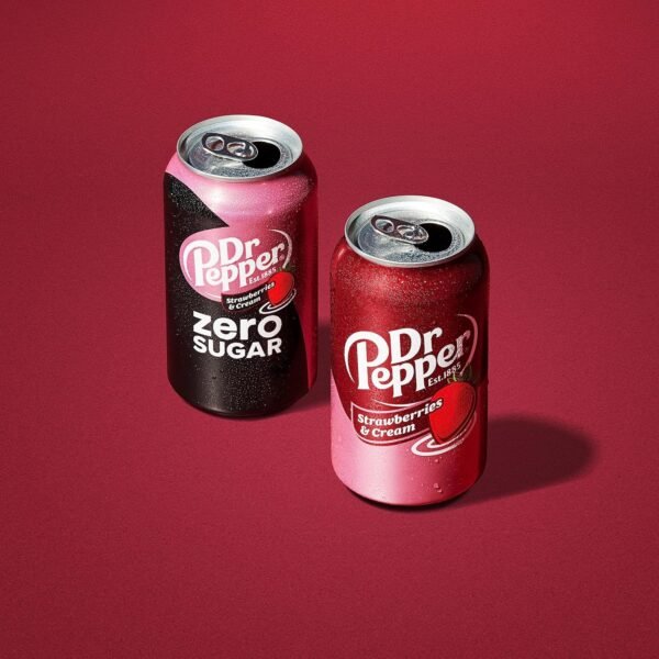 Zero Strawberries and Cream Soda, 12 Fl Oz Cans, 12 Pack - Image 3