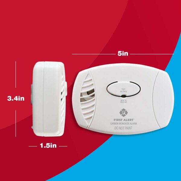 CO400 Carbon Monoxide (CO) Detector, Battery Operated Alarm, 1-Pack - Image 8