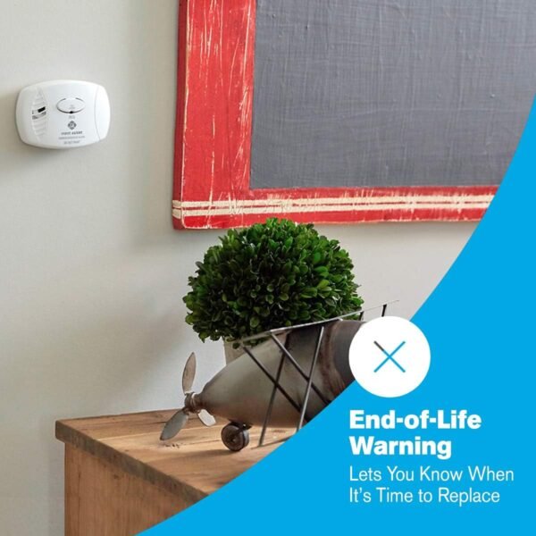 CO400 Carbon Monoxide (CO) Detector, Battery Operated Alarm, 1-Pack - Image 5