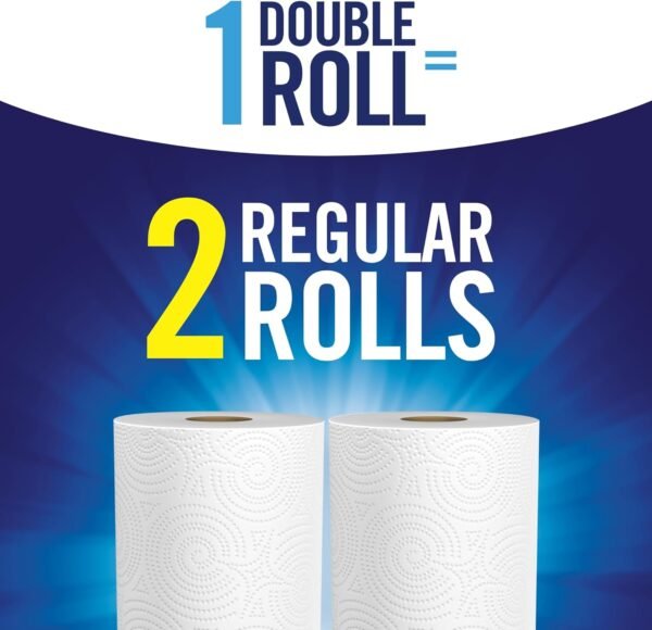 Pick-A-Size Paper Towels, 6 Double Rolls = 12 Regular Rolls, Everyday Value Paper Towel with Full and Half Sheets - Image 5