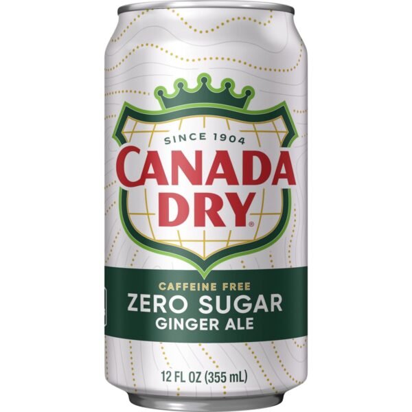 Zero Sugar Ginger Ale Soda, 12 Fl Oz Cans (Pack of 12) - Image 13
