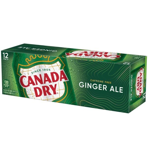 Ginger Ale Soda, 12 Fl Oz Cans (Pack of 12) - Image 14