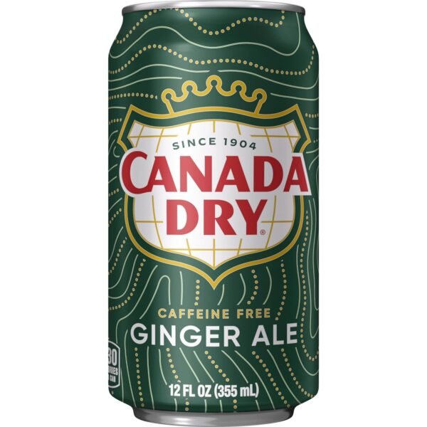 Ginger Ale Soda, 12 Fl Oz Cans (Pack of 12) - Image 12