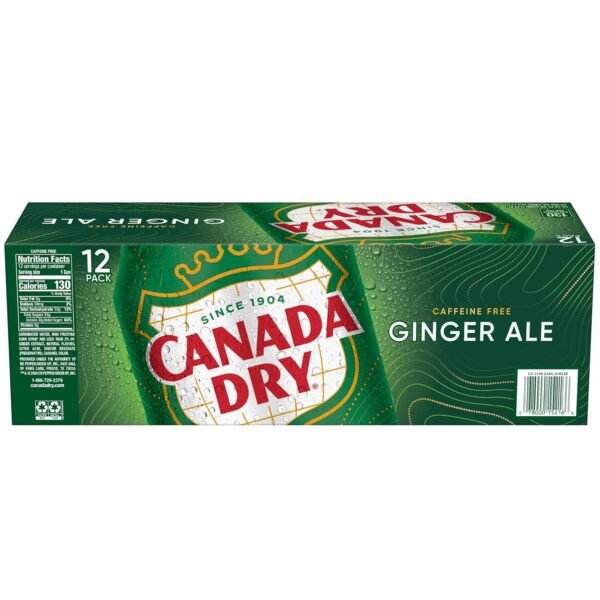 Ginger Ale Soda, 12 Fl Oz Cans (Pack of 12) - Image 15