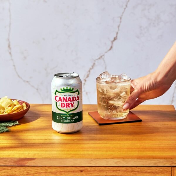 Zero Sugar Ginger Ale Soda, 12 Fl Oz Cans (Pack of 12) - Image 10