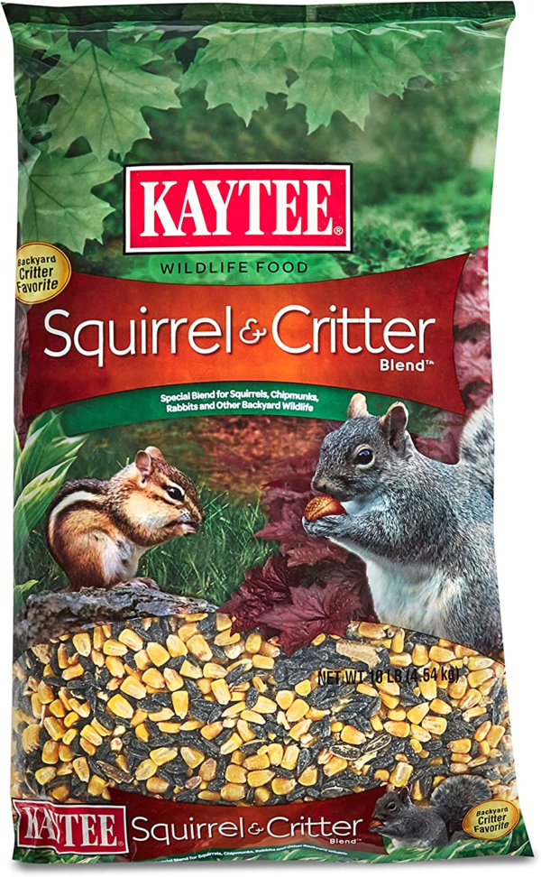 Squirrel & Critter Food Blend for Squirrels, Chipmunks, Rabbits & Other Backyard Wildlife 10 Pound (Pack of 1) - Image 2